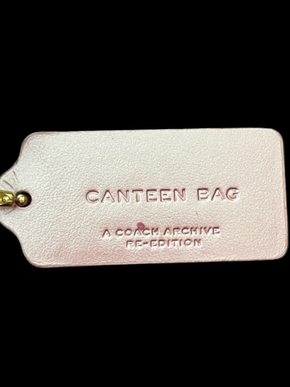 Coach Metallic Pink Leather Canteen Bag - Picture 4 of 9